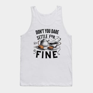 Tea and biscuit for biscuit lovers Tank Top
